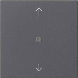 538228 Gira S3000 Bedienaufs. BT Pfeile System 55 Anthrazit Produktbild front M