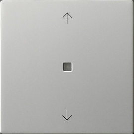 5382600 Gira S3000 Bedienaufs. BT Pfeile System 55 Edelstahl Produktbild front M