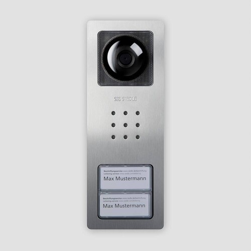 210009486-01 Siedle CV 850-2-04 E Video- Türstation Siedle Compact Produktbild Front View L
