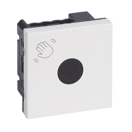 076666L Legrand Mosaic No-Contact-Switch 2-modulig  Farbe: Ultraweiß Produktbild