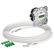 4250032 Kaiser Teilnehmeranschluss Gf-TA E3S Connect® Unterputz, 2xF, LC/APC DX, Produktbild
