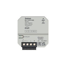 4941642 Theben KNX 1-fach Funk-Aktor UP für Elektroheizungen, KNX Data Secure Produktbild front M