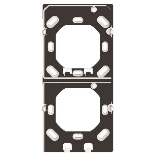 9070855 Theben Zur Montage von zwei iON Tastsensoren, schwarz Produktbild Front View L
