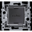 552-72000 Niko Metallsockel für drahtlosen, batteriebetriebenen Zigbee® Produktbild front S