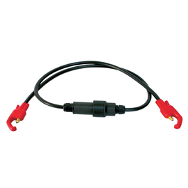 110404 Intercable Verbindungskabel mit 2 Perforationsklemmen und Schraubsicherun Produktbild front M