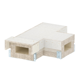 7215637 Obo BSKH09-T0511 T-Stück für BSKH09-K0511 50x110 Glasfaserleichtbeto Produktbild front M