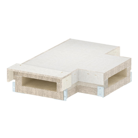 7215641 Obo BSKH09-T0521 T-Stück für BSKH09-K0521 50x210 Glasfaserleichtbeto Produktbild front M