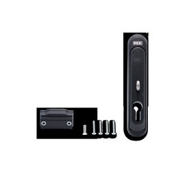 SWH-M VHS NEU Mehler Schwenkhebel m. Stangenverschl f. Vorhängeschloss, Neue Produktbild front M