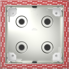 552800 Gira EB-Dose flächenbündig 2x 2f System 106 Produktbild front M