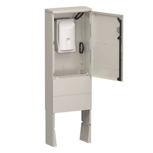 4231008 Kaiser GFK Netzverteiler 48Fasern, 24Ausgänge, HS, Loop, 8mm MR Produktbild Front View L