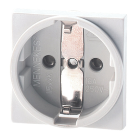 11515K Mennekes Raststeckdose SCHUKO, 16A230V, IP20, WS Produktbild front M