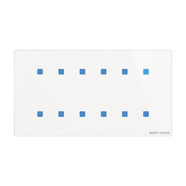 2CKA006300A1564 Busch-Jaeger KNX Touch- Bedienelement 12-fach Konfigurierbares Produktbild front M
