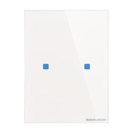 2CKA006300A1616 Busch-Jaeger KNX Touch- Bedienelement 2-fach Konfigurierbares G Produktbild front M