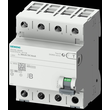 5SV3342-4KK60 Siemens FI-Schutzschalter, 4-polig, Typ B, In: 25 A, 30 mA, 6mA DC Produktbild