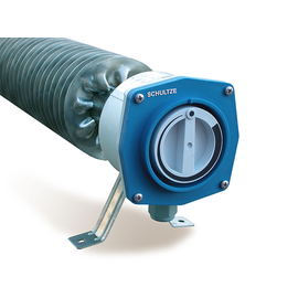 A 3000E Schultze Edelstahl Rippenrohrheizofen mit Thermostat, 3000 Produktbild front M