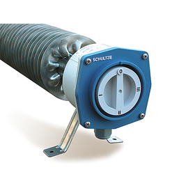 S 3000E Schultze Edelstahl Rippenrohrheizofen mit 3-Stufen-Schalte Produktbild front M