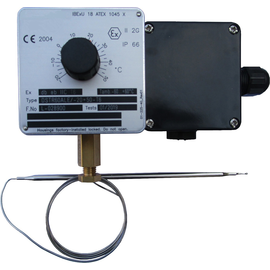 EX TR60E-50 Schultze Ex-Raumthermostat, einstellbar -20...+50°C, mit Drehknopf, Produktbild front M