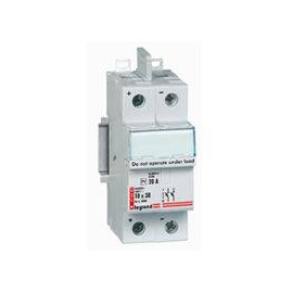 414682 Legrand Sicherungstrenner 1000V DC 20A 2-polig 2 Module 10X38mm Produktbild front M