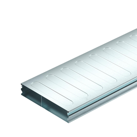 7400269 Obo S2 25048-2 Unterflurkanal, 2-teilig 2-zügig 2000x250x48 Stahl band Produktbild front M