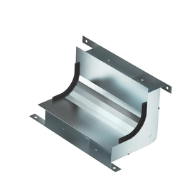 7400641 Obo KV2 25048-2 Vertikalkrümmer 2-zügig für EÜK-2 330x177,7x177,7 Stahl Produktbild front M