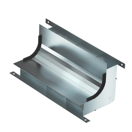 7400667 Obo KV3 35058-2 Vertikalkrümmer 3-zügig für EÜK-2 430x177,7x177,7 Stahl Produktbild front M