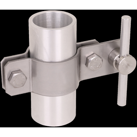 105375 Dehn FS Anschlussschelle NIRO D50 f. Rd 6-10 mm Produktbild