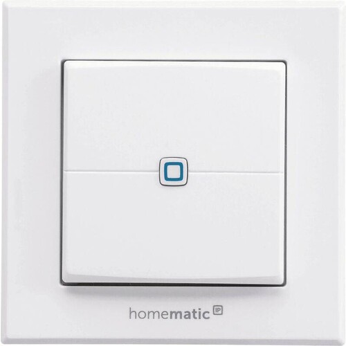 140665A0 EQ-3 Homematic Homematic IP Wandtaster-2-fach Produktbild Front View L