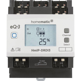 154434A0 EQ-3 Homematic Homematic IP Dimmaktor für Hutschienenmontage-3-fach Produktbild
