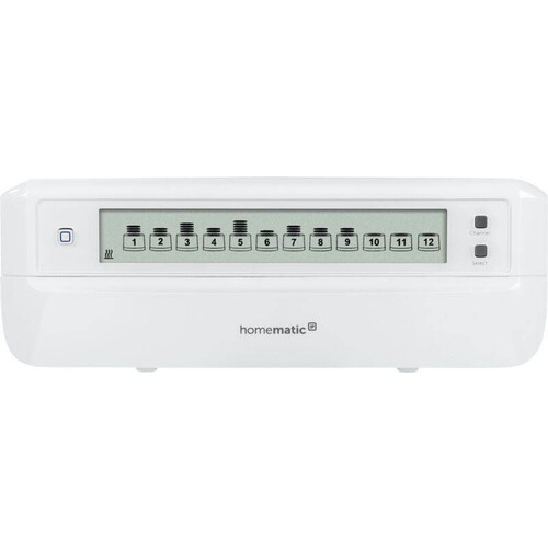 155511A0 EQ-3 Homematic Homematic IP Wired Fußbodenheizungscontroller-12-Kan Produktbild Front View L