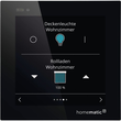 158448A0 EQ-3 Homematic Homematic IP Wired Glasdisplay-plus Produktbild front S