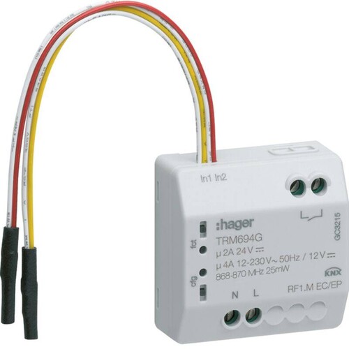 TRM694G Hager FUNK Schaltakt Produktbild Front View L