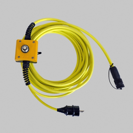 95-80C400-0004 Sonlux Zuleitung für POWERCASE, mit Stecker E+F, dimmbar 0.. Produktbild front M