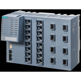 6GK53248TS012AC2 Siemens SCALANCE XCM324 managed layer 2 IE switch, 16 x 10/100/ Produktbild front M