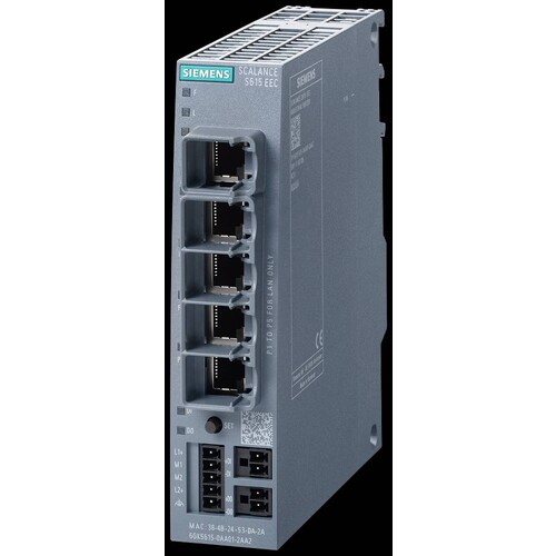 6GK5615-0AA01-2AA2 Siemens SCALANCE S615 EEC Industrial Security Appliance, VPN, Produktbild