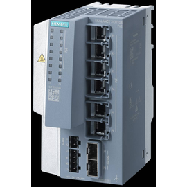 6GK51082RS002FC2 Siemens SCALANCE XCH108PoE (6xGbit PoE, 2xSFP) unmanaged Produktbild front M
