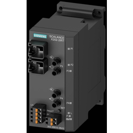 6GK52022BB102BA3 Siemens SCALANCE X202- 2IRT, managed Layer 2 switch, 2x RJ45, Produktbild front M