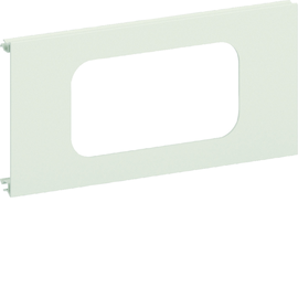 BR1202R189016 Tehalit Blende 2-fach R18 PVC BR OT 120 vweiß Produktbild front M