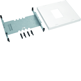 UK32LH34 Hager Baustein,universN,450x500mm,für MCCB P4 Produktbild front M