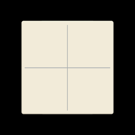 2CKA006199A0067 Busch-Jaeger Abdeckung für Trevion-Keypad 1-bis 4-fach elfenbe Produktbild front M