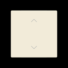 2CKA006199A0210 Busch-Jaeger Abdeckung 1-fach für Trevion Keypad / Symbol Pfei Produktbild front M