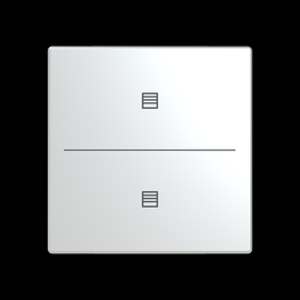 2CKA006199A0230 Busch-Jaeger Abdeckung 2-fach für Trevion Keypad / Symbol Jalo Produktbild front M