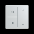 2CKA006199A0257 Busch-Jaeger Abdeckung 4-fach für Trevion Keypad / Symbolik Mu Produktbild front S