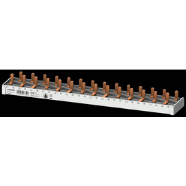 5ST3673-4 Siemens Stiftsa.schiene kompakt, 10mm2 Anschluss 3p/N 14x Kompa Produktbild front M