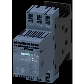 3RW3017-2BB04 Siemens Sanftstarter S00, 12,5A, 5,5kW/400V, 40 Grad, AC200-480V, Produktbild