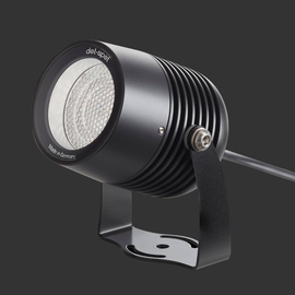 20140.099.33 Dot-Spot cl fb 10, black, 12 V, RGB, 5m Kompakter LED Objekt-und Produktbild front M