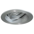 00006362 Brumberg Einbaustrahler GX5,3 / max. 50 W, rund, schwenkbar, alu matt, Produktbild front S