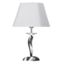 00829050 Brumberg Tischleuchte, chrom glänzend, E27, 1x60 W max., ohne Schirm Produktbild front M