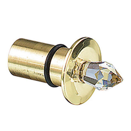 00973105 Brumberg Kristall- Austrittselement gold, zu Faser S2 und Produktbild front M