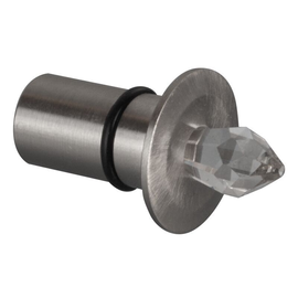 00973115 Brumberg Kristall- Austrittselement nickel matt, zu Faser Produktbild front M