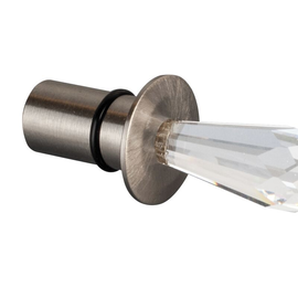 00973315 Brumberg Kristall- Austrittselement nickel matt, zu Faser Produktbild front M